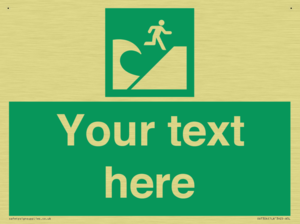 Custom Safe Condition Tsunami evacuation area